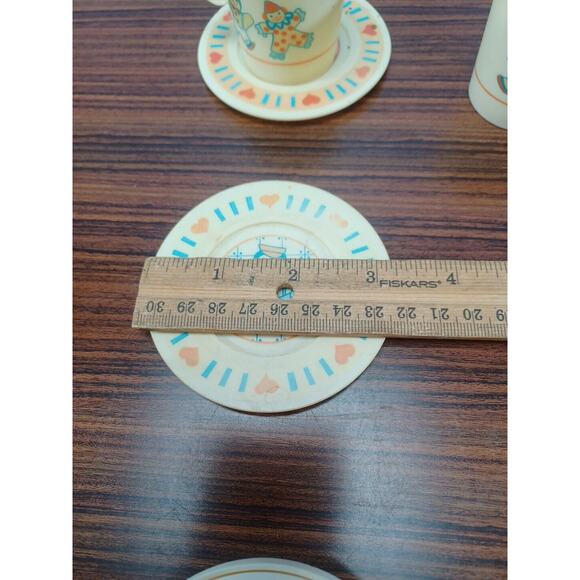 1980's Chilton Globe Kids Toys Cups Saucers Boy And Girl Design - Picture 5 of 10